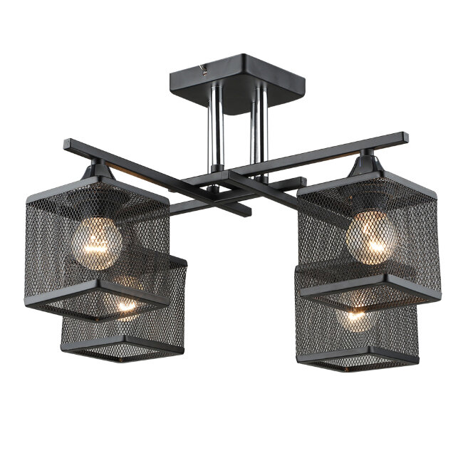 Потолочная люстра Wedo Light Sildzh WD3638/4C-BK-CR-BK