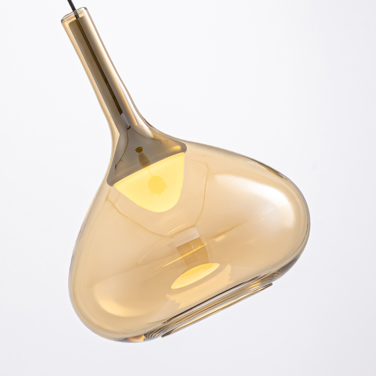 Подвесной светильник Delight Collection MD25001005-1A brass/amber