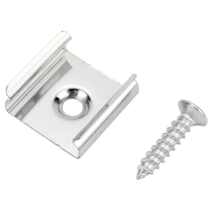 Скоба крепления с шурупом для профиля General GAL-6-155-С-IP20 523101