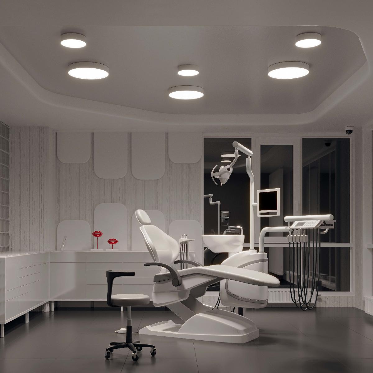 Накладной светильник Arlight IM-RONDO-EMERGENCY-3H-R210-20W Day4000 (BK, 120 deg, 230V) 039148