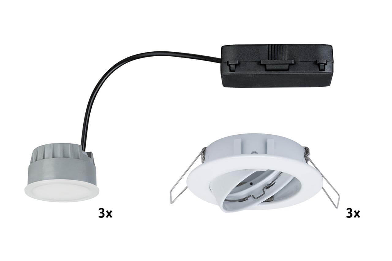 Встраиваемый светодиодный светильник Paulmann Premium Line Coin 92831