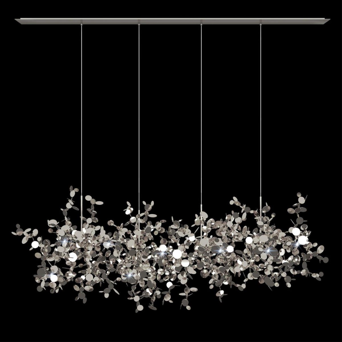 Подвесная люстра Loft IT Spark 10101/4 Chrome