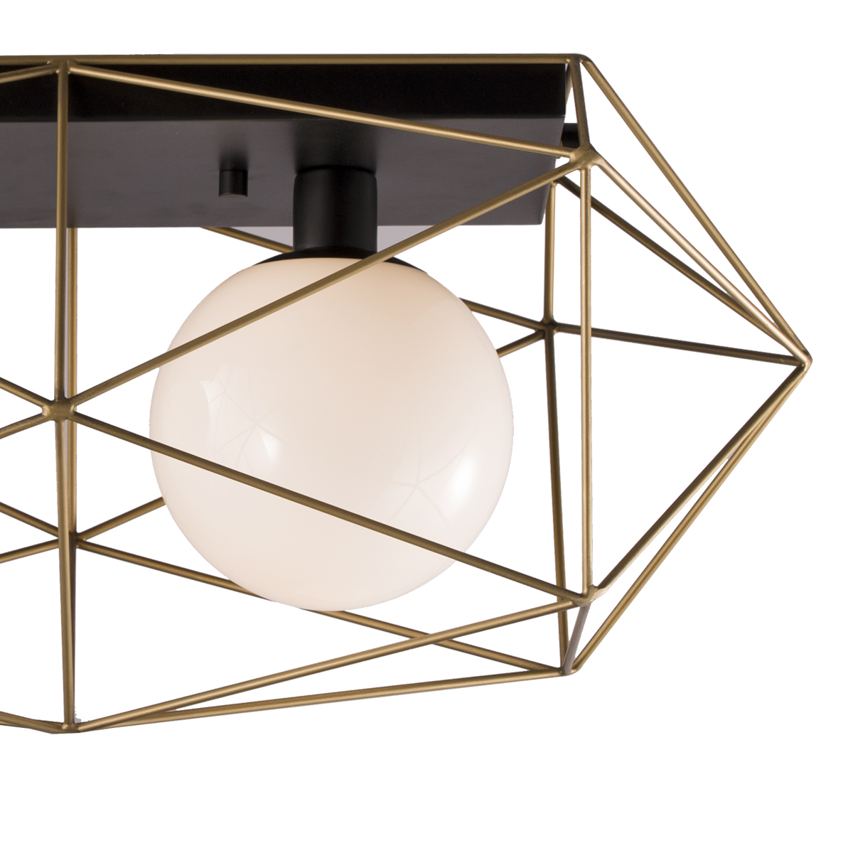Потолочный светильник лофт Delight Collection MX8525-2A gold/black