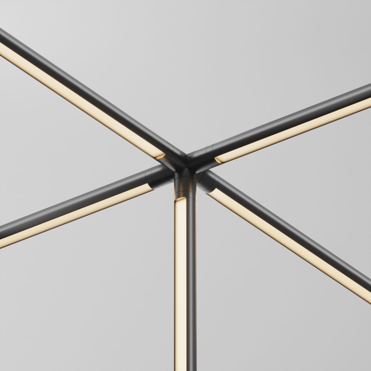 Пятиконечный коннектор без ввода питания Maytoni Shelf CA020L5C-B