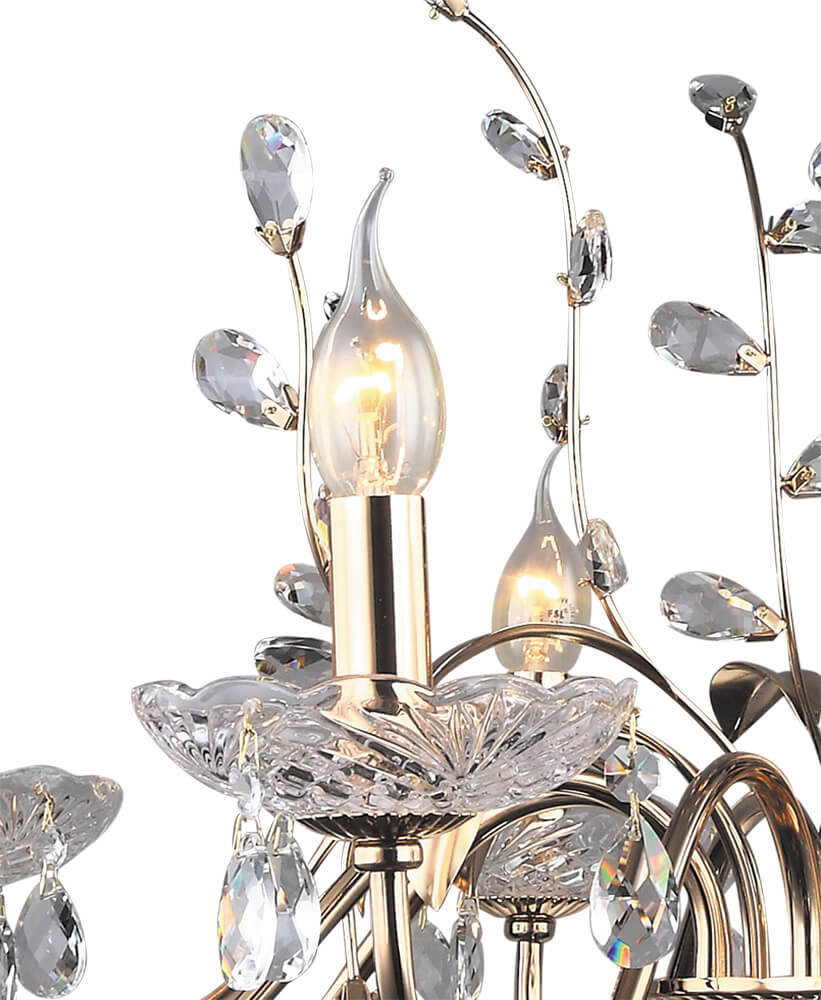 Подвесная люстра Lumien Hall Флоренс 0017/8P-FGD