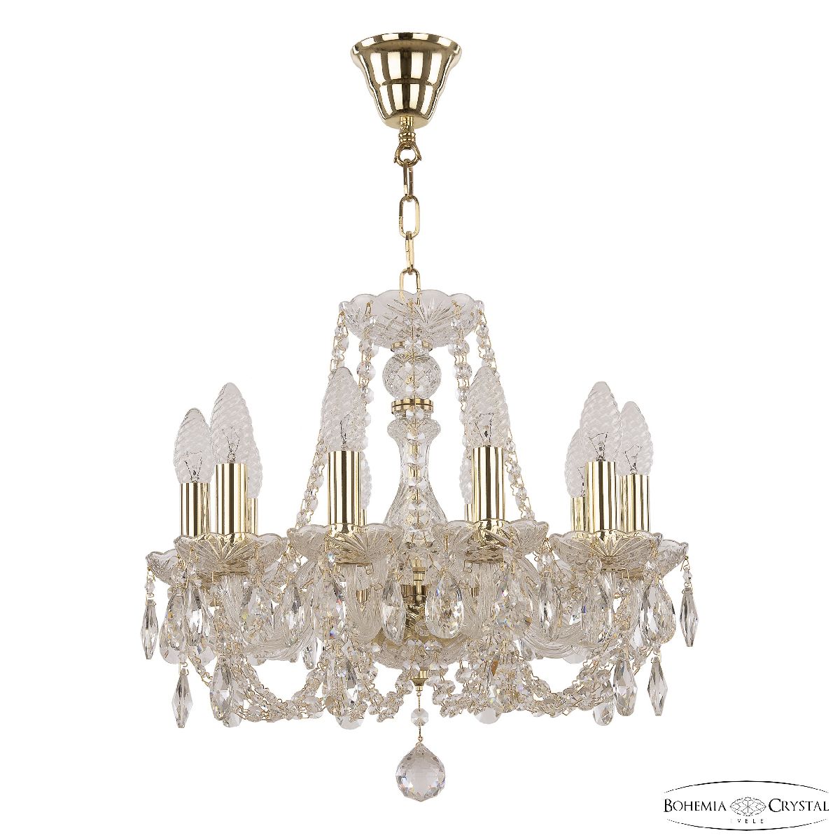 Подвесная люстра Bohemia Ivele Crystal 101/10/141 G