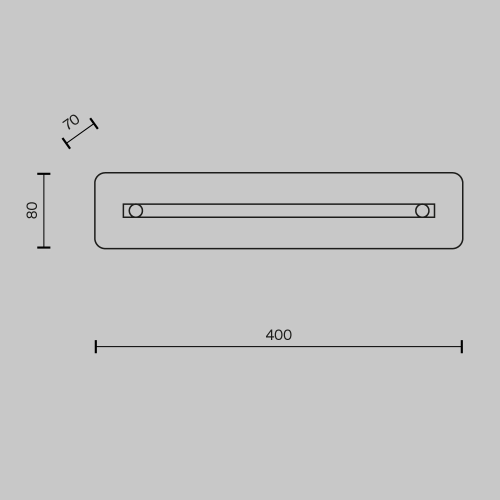 Настенный светильник Maytoni Maya P091WL-L7CH3K
