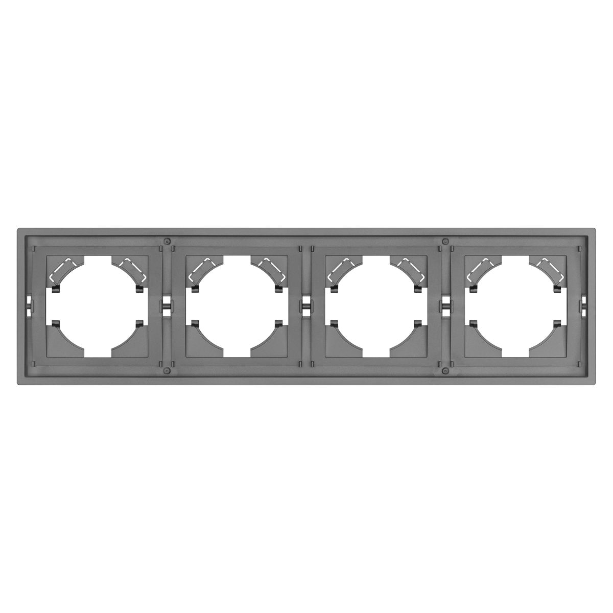 Рамка пластиковая на 4 поста Arlight FRM-TENDO-PL-4-GR 053849