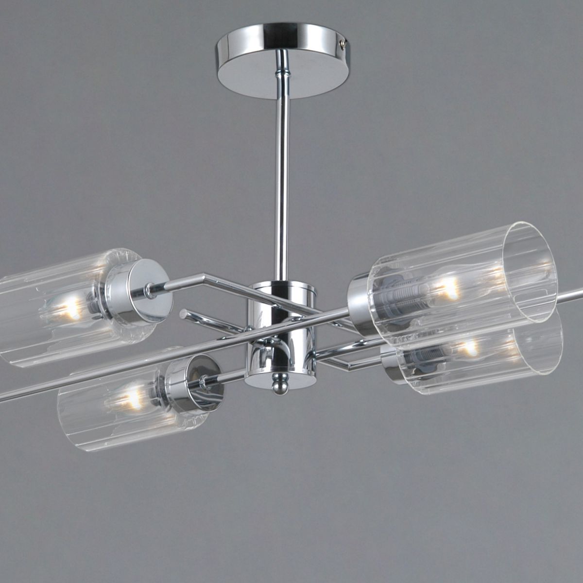 Люстра на штанге Illumico IL0734-6ASQ-25 CR NAPLES