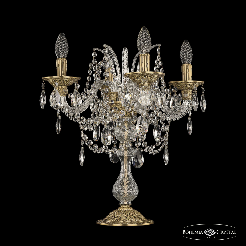 Настольная лампа Bohemia Ivele Crystal 16111L8/4/141-47 FP
