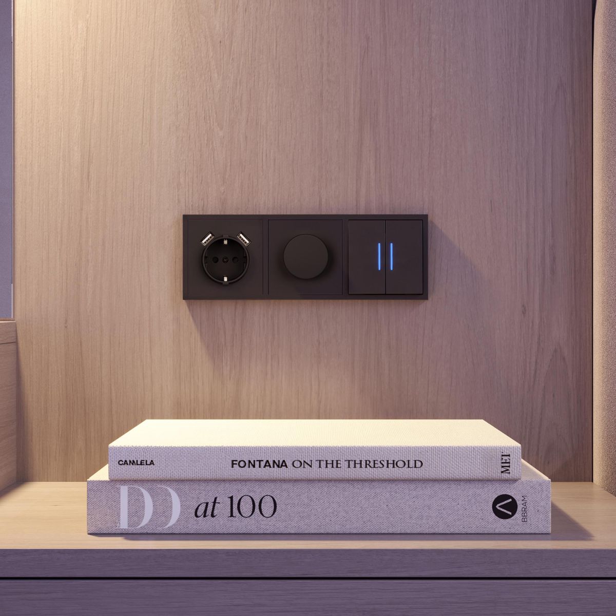 Механизм звонкового выключателя двухклавишный Arlight LED SWT-NOBE-MKR2-SFPL-L-BK (230V, 10A) (Черный оникс) 061742(1)