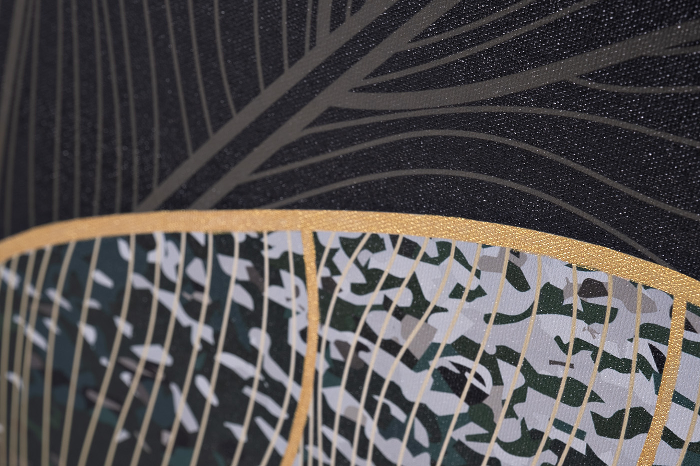 Холст Золотые листья-2 Garda Decor 89VOR-GOLDEN LEAVES-2