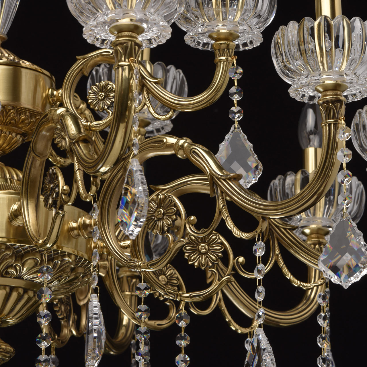 Подвесная люстра второго света Chiaro Габриэль 10 491012715