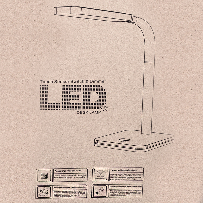 Настольная лампа Reluce 01872-2.7-01 WH