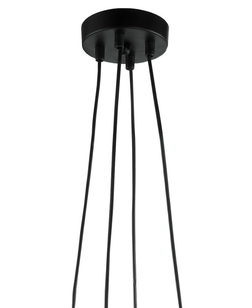 Подвесная люстра Lumien Hall Твинкл 4010/4P-BK-LGR