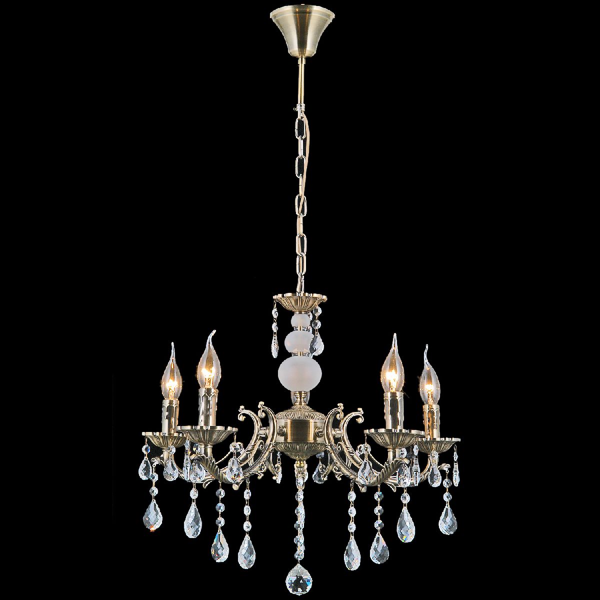 Подвесная люстра Illumico IL9927-5PSQ-24 AB CASTOR