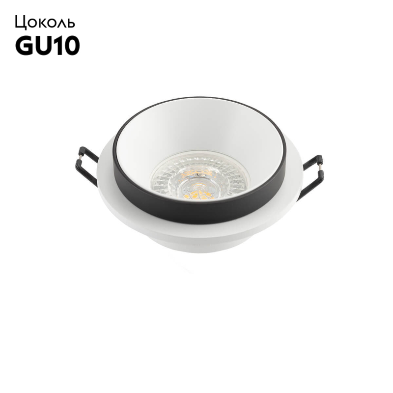 Встраиваемый светильник Denkirs DK2401-BK