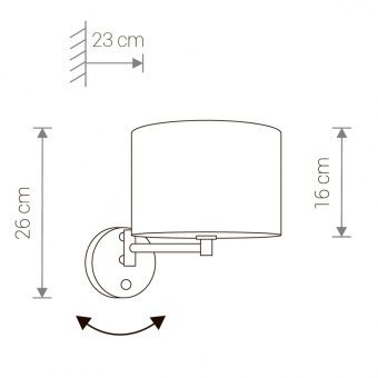 Бра Nowodvorski Hotel 8980