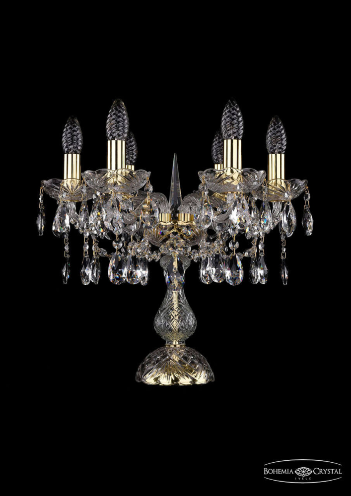 Настольная лампа Bohemia Ivele 1413L/6/141-39/G