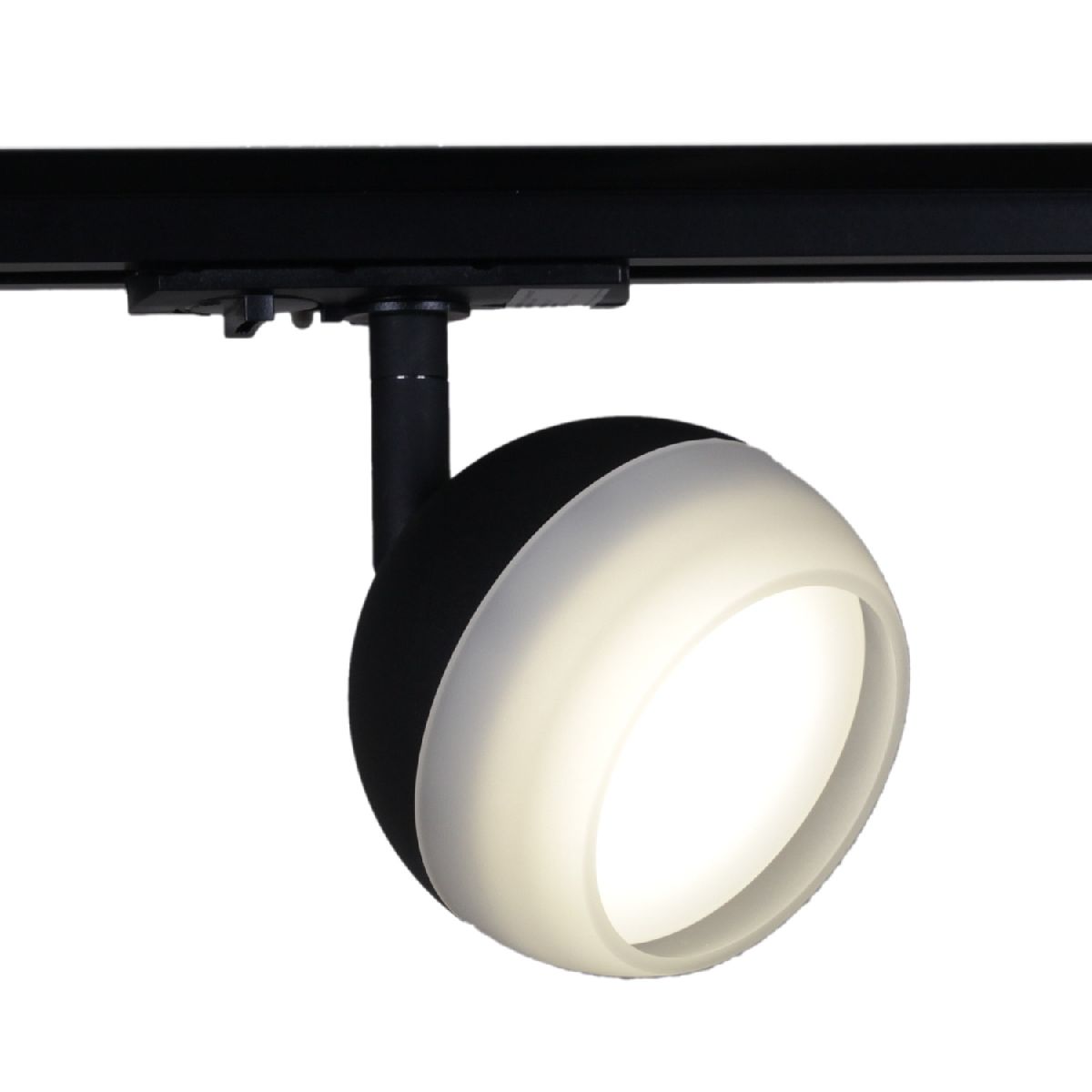 Трековый однофазный светильник Reluce 53008-9.3-001CT GX53 BK