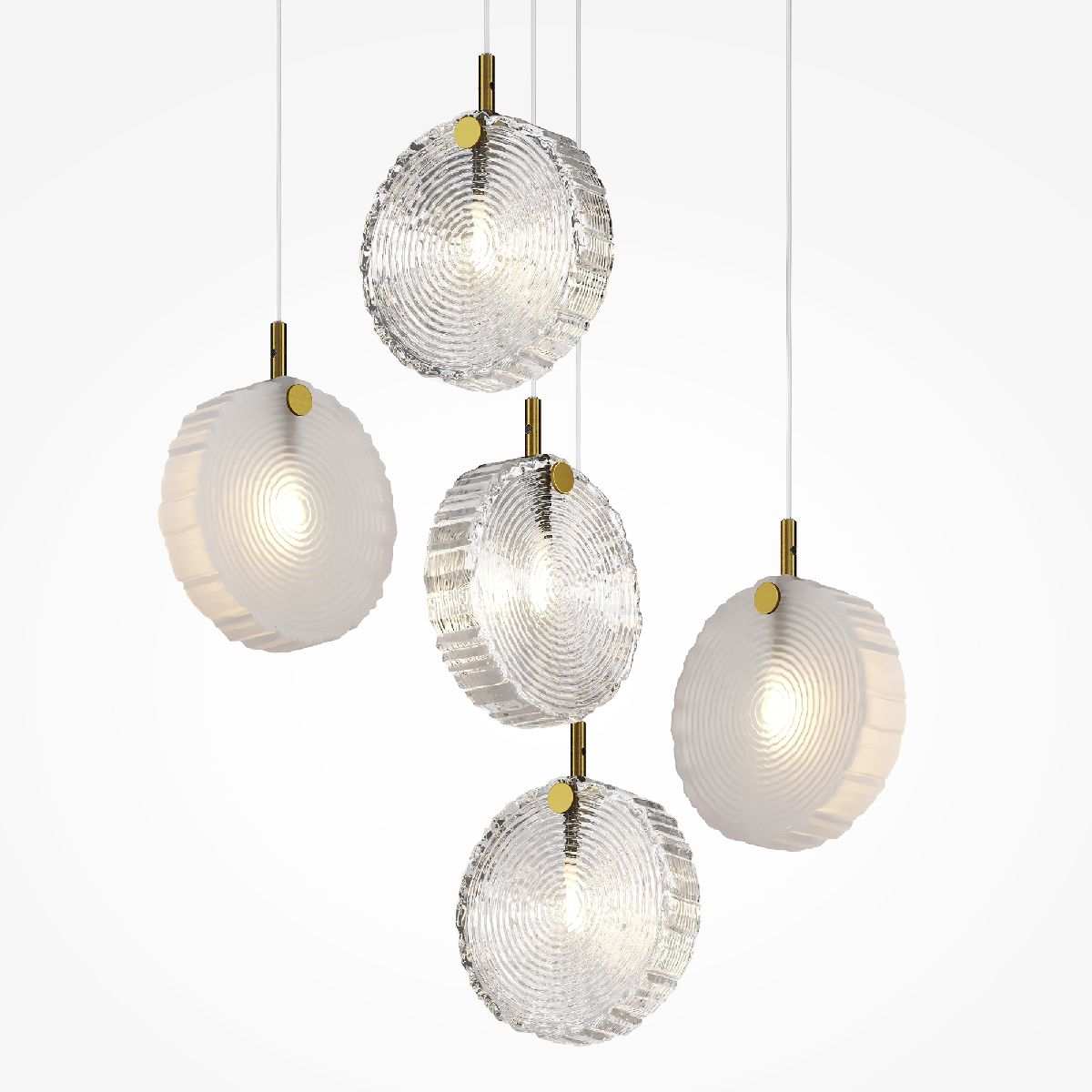 Каскадная люстра Maytoni Frozen MOD254PL-05BS