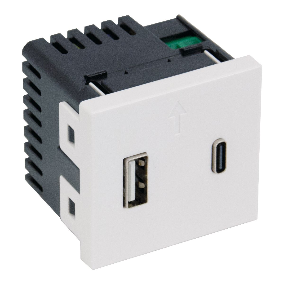 Розетка USB+Type C Meiton A4287C2