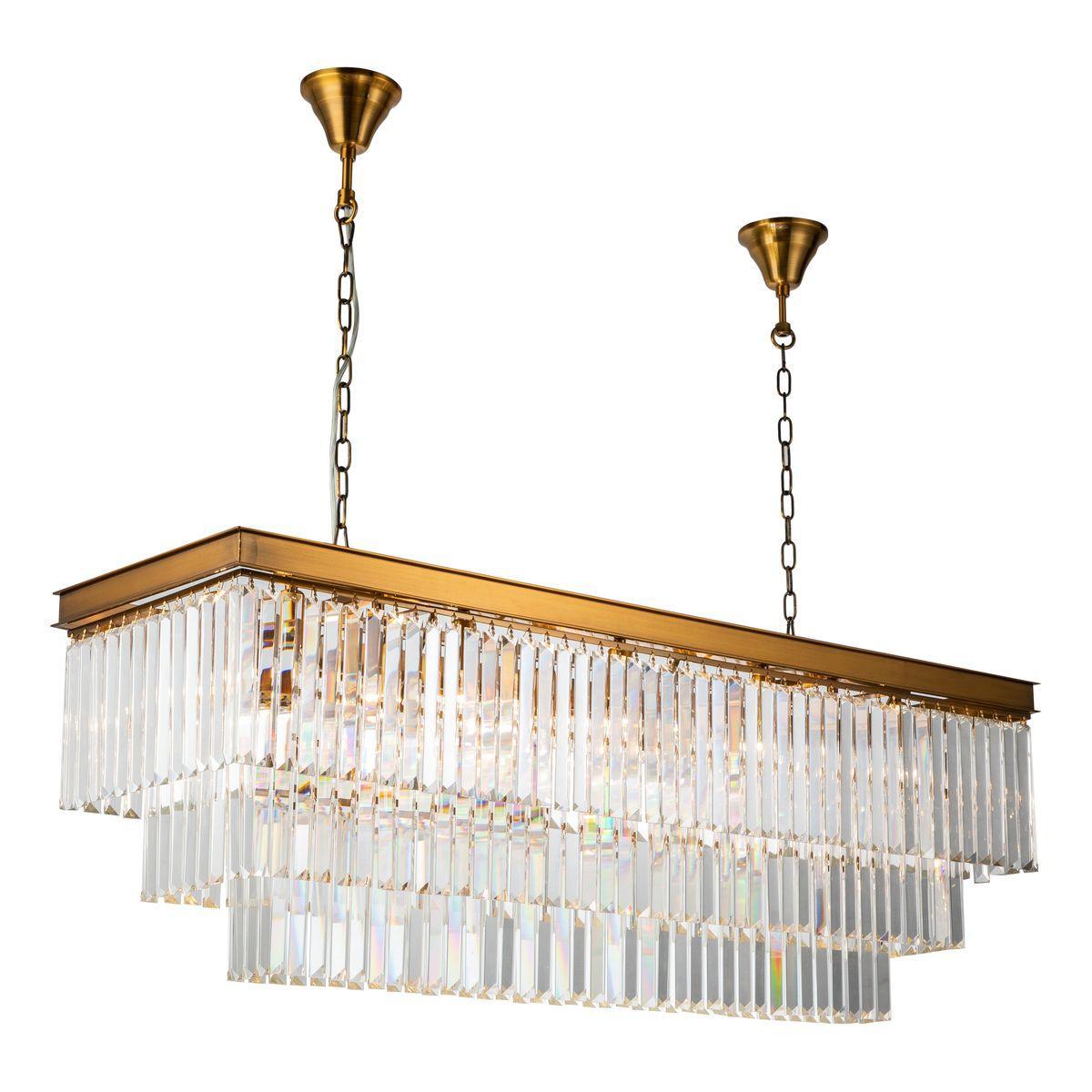 Подвесная люстра iLamp Triumph 6119-1200 Brass УЦ