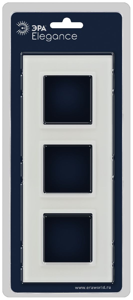 Рамка на 3 поста Эра Elegance 14-5103-01М Б0065836