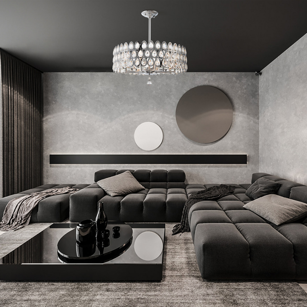 Люстра на штанге Arte Milano Sorrento 371019/8/300/580 CR