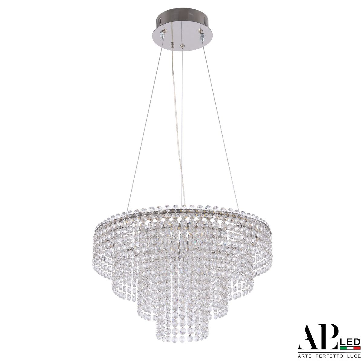 Каскадная люстра Arte Perfetto Luce Sicilia SH13.40.C.Ni.4000