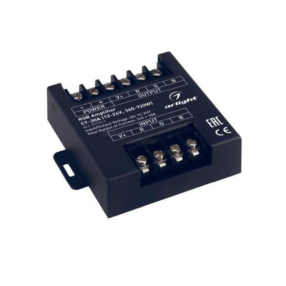 RGB-усилитель Arlight CT-30A (12-24V, 360-720W) 017211