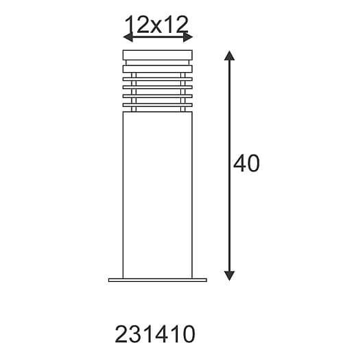 Уличный светильник SLV Arrock 231420