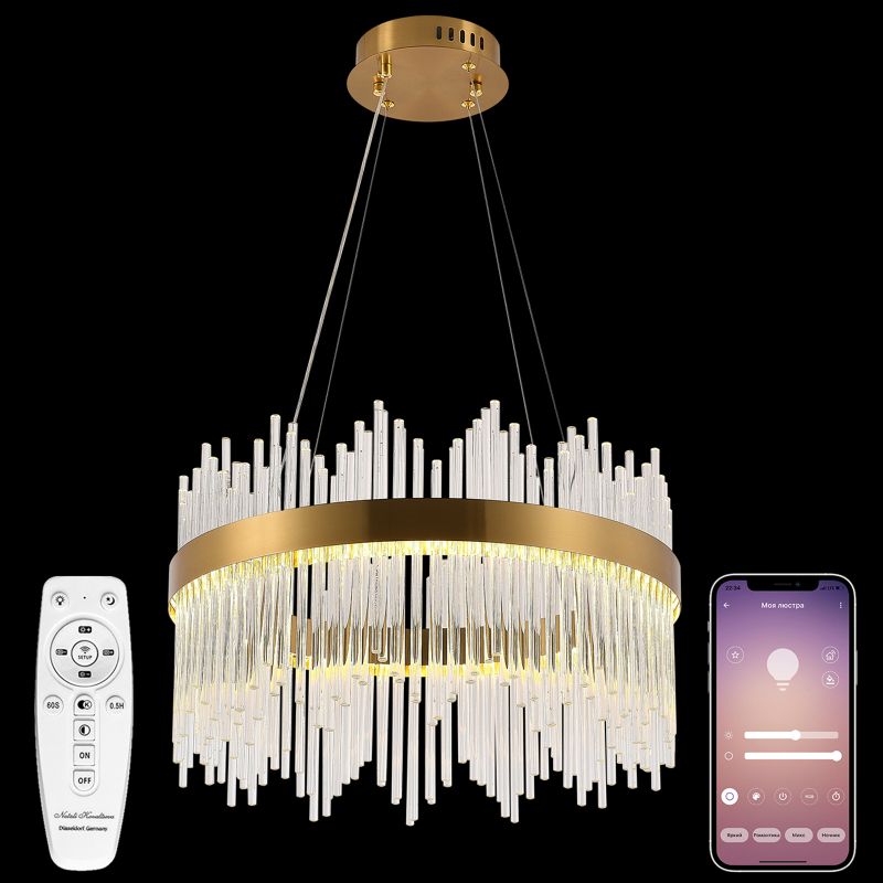 Подвесная люстра Natali Kovaltseva Tempio LED LAMPS 81260