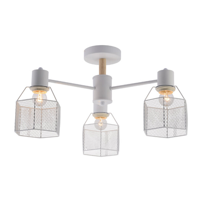 Люстра на штанге Seven Fires Lauri SF3388/3C-WT-WD