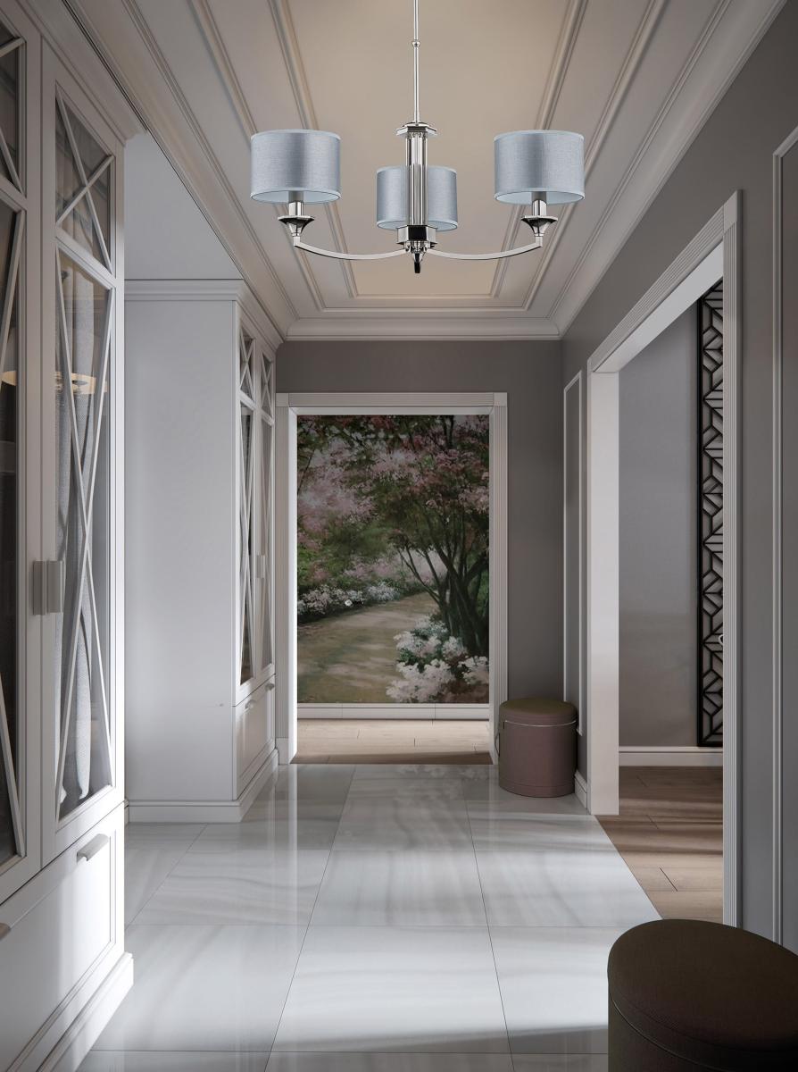 Люстра на штанге Kutek Decor Lampshade DEC-ZW-3(BN/A)