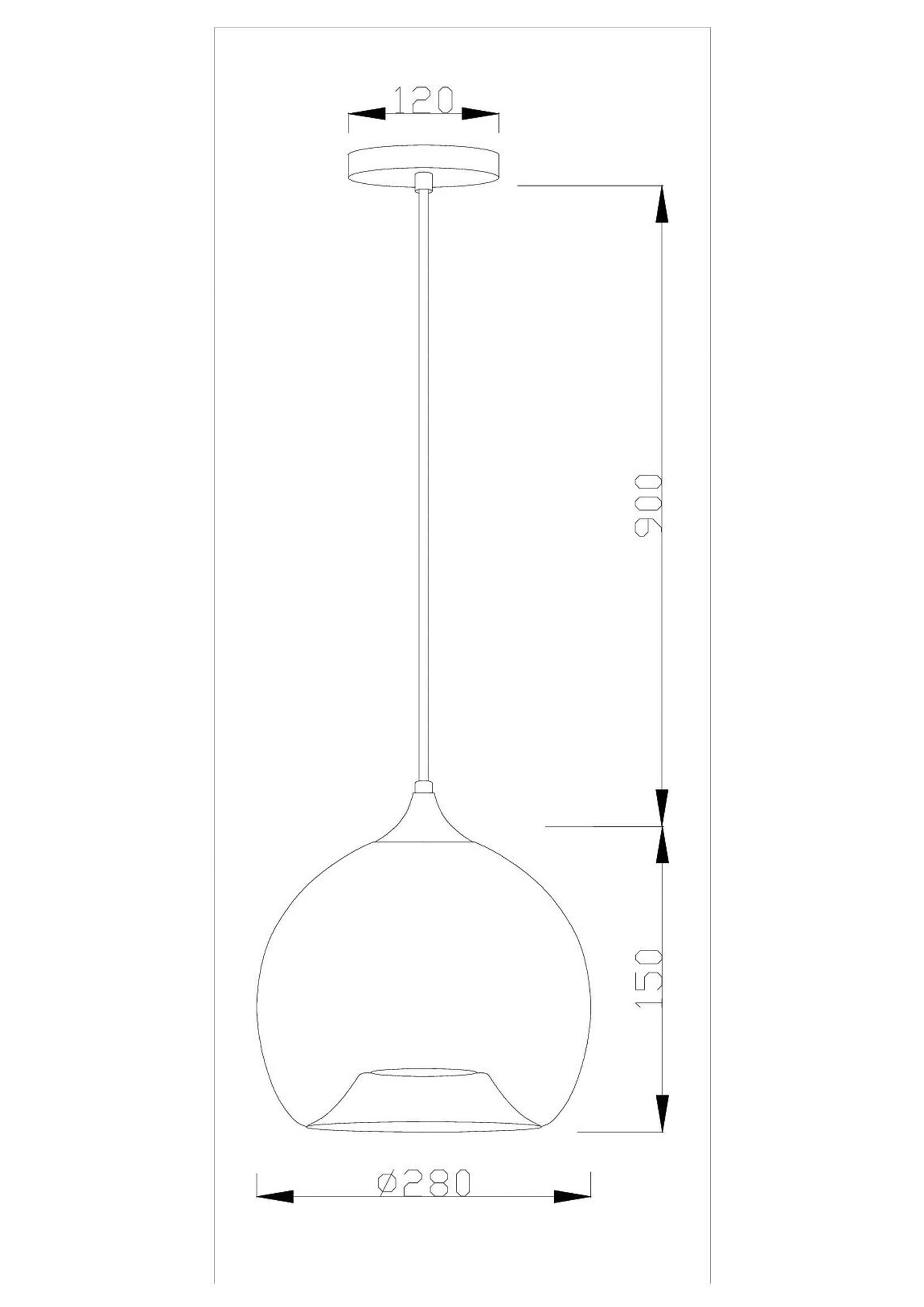 Подвесной светильник Moderli Laura V2120-P