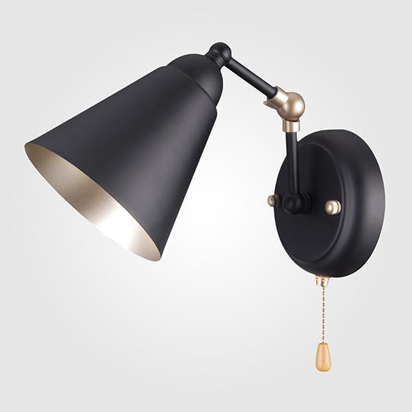 Спот Eurosvet Nigella 70052/1 черный/золото