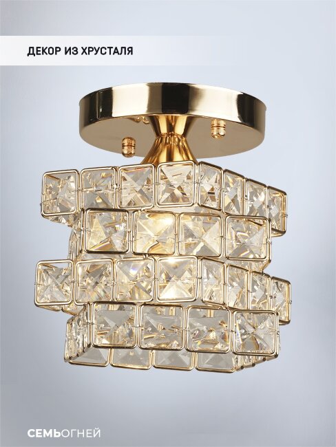 Потолочный светильник Wedo Light Almos WD3569/1C-FGD-CL