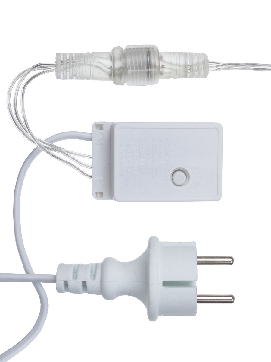 Уличная светодиодная гирлянда TDM Electric Бахрома 220V холодный белый 8 режимов SQ0361-0032