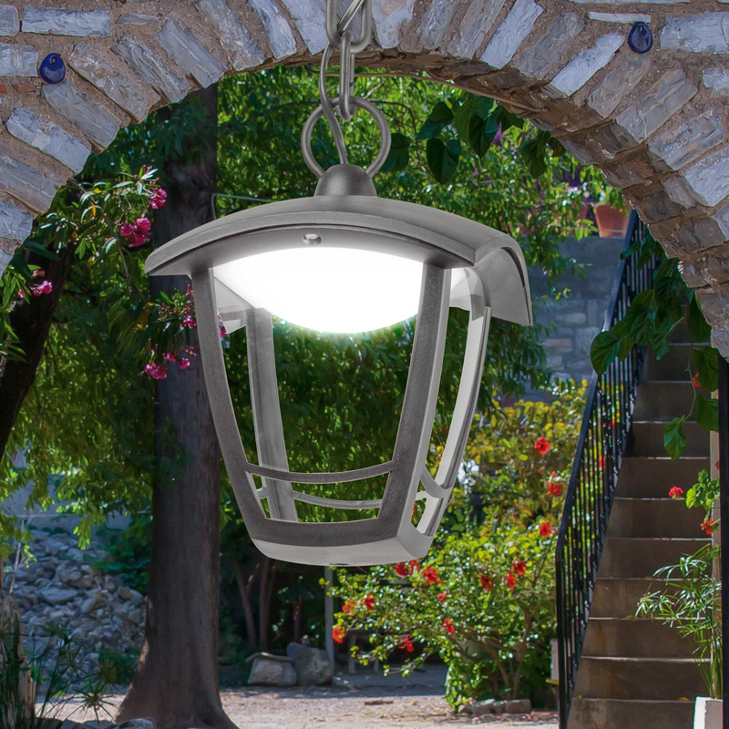 Уличный подвесной светильник Эра ДСУ 07-8-001 У1 «Марсель» серый Б0057509