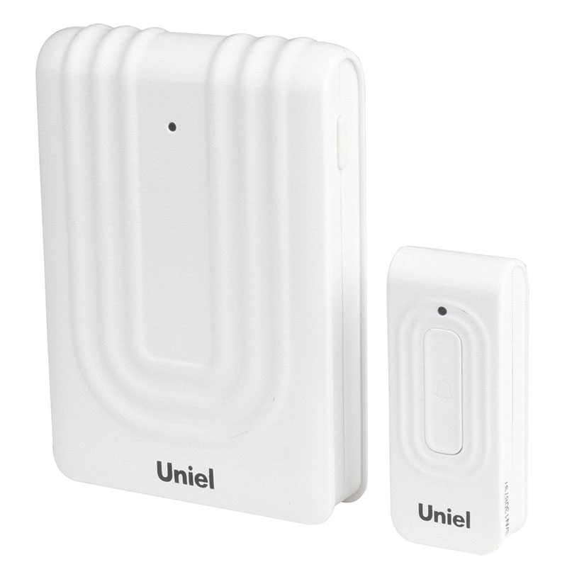 Звонок беспроводной (08276) Uniel UDB-010W-R1T1-32S-150M-WH