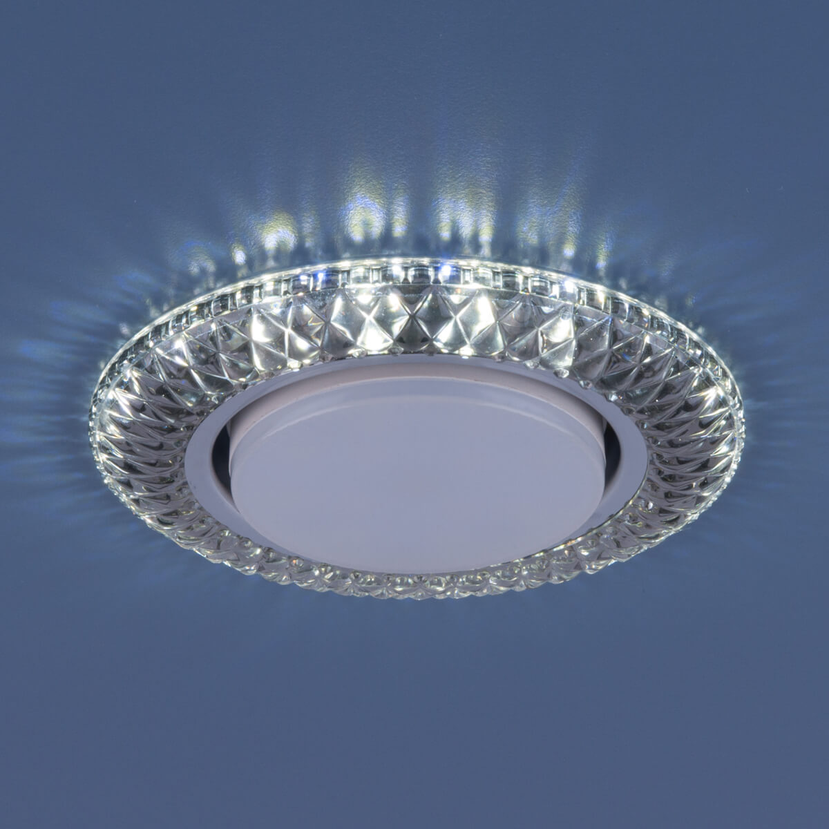 Встраиваемый светильник Elektrostandard 3020 GX53 SB дымчатый 4690389083273