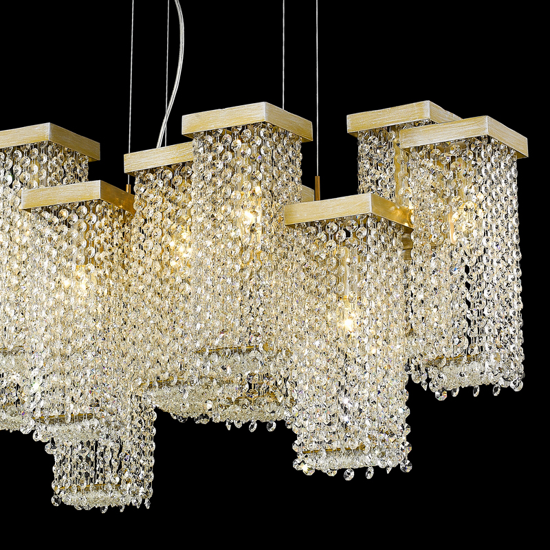 Подвесная люстра Delight Collection PR68065-12 gold