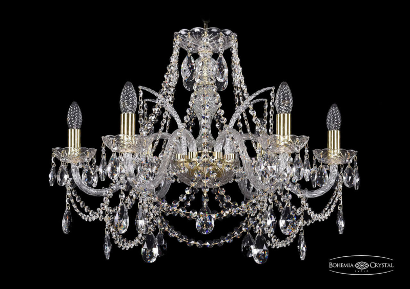 Подвесная люстра Bohemia Ivele 1411/6/240/G