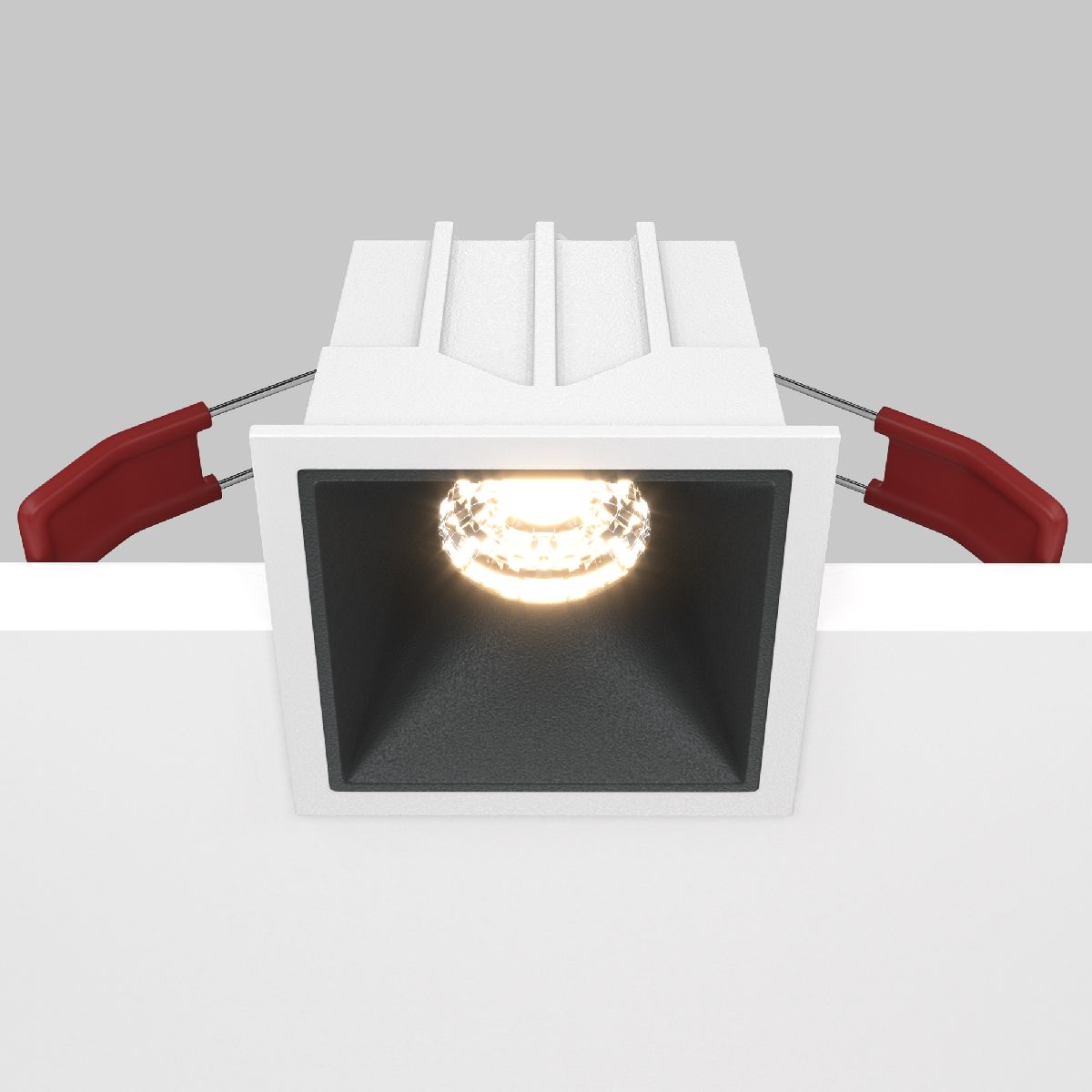 Встраиваемый светильник Maytoni Technical Alfa LED DL043-01-10W3K-SQ-WB