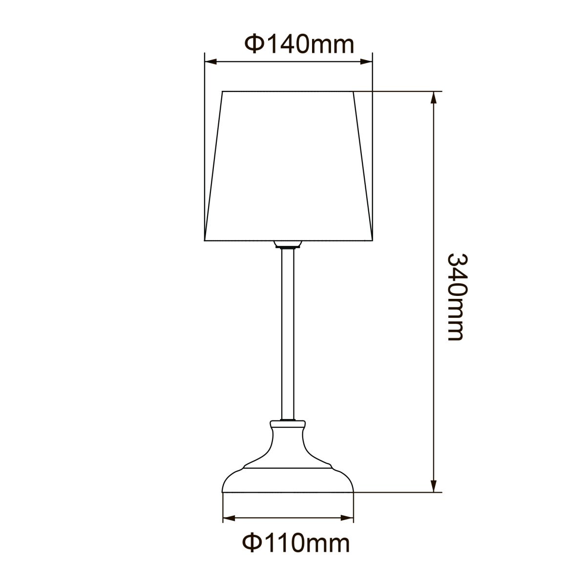 Настольная лампа Uniel UML-B309 E14 CHROME/DARK BLUE UL-00012426