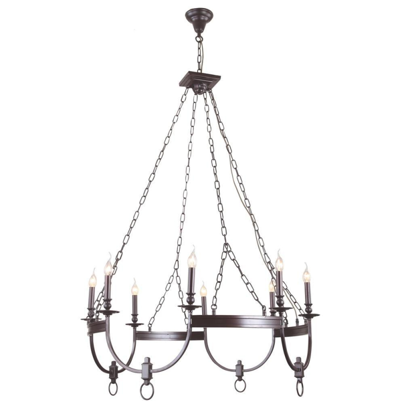 Подвесная люстра Crystal Lux Suerte Brown SP8