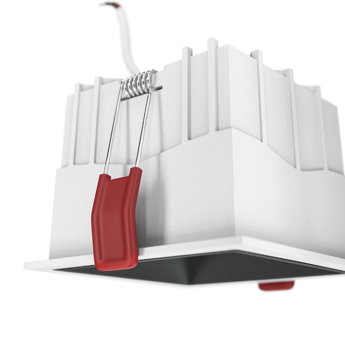 Встраиваемый светильник Maytoni Technical Alfa LED DL043-01-15W4K-D-SQ-WB