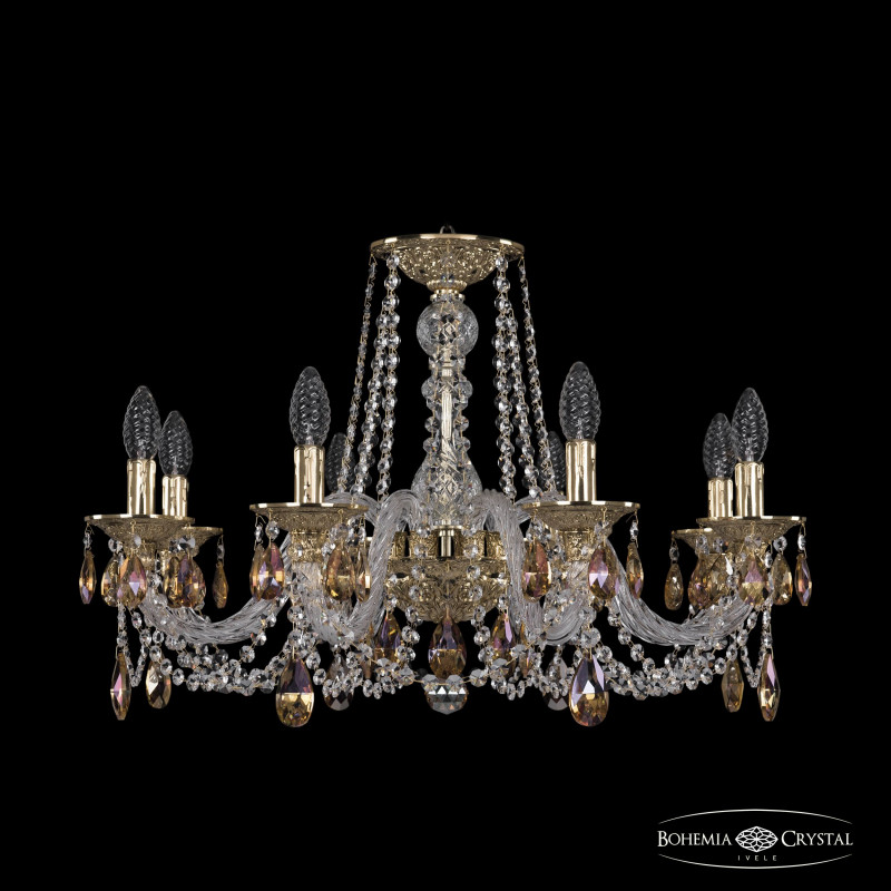 Подвесная люстра Bohemia Ivele Crystal 16102/8/240 G K777