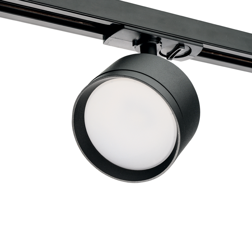 Трековый однофазный светильник Wolta Basic WTL-GX53/01B